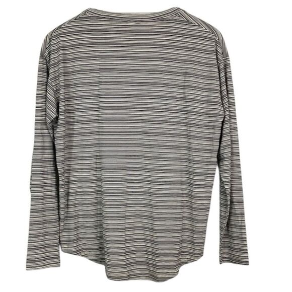 Athleta Cloudlight Stratus Striped Ling Sleeve Tee - Picture 5 of 8